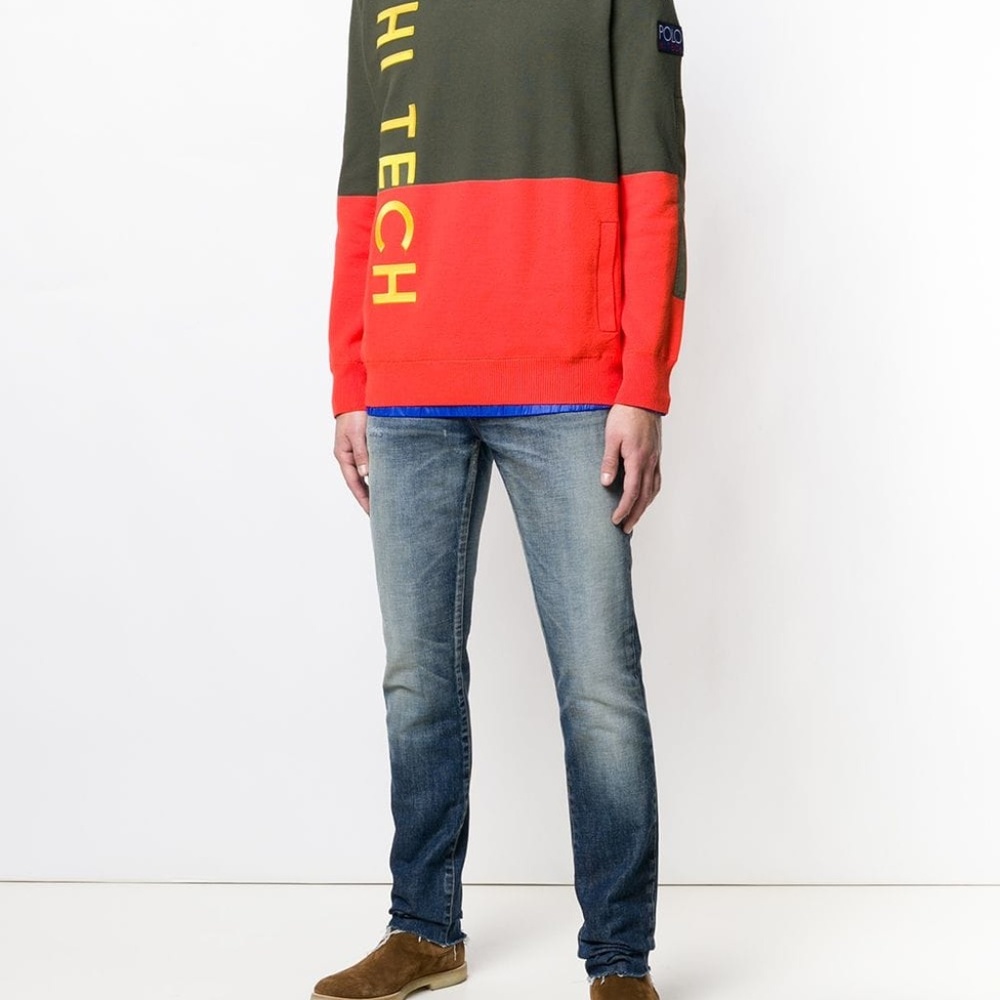 Polo Ralph Lauren Hi Tech Sweater Hoodie Pullover - Picture 3 of 5
